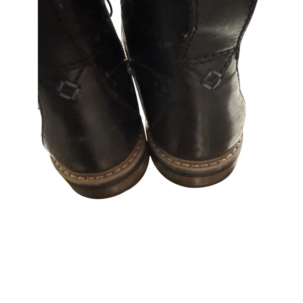 Men's Size 10.5 BOSTONIAN Black Leather Chukka Boots‎ Excellent Condition